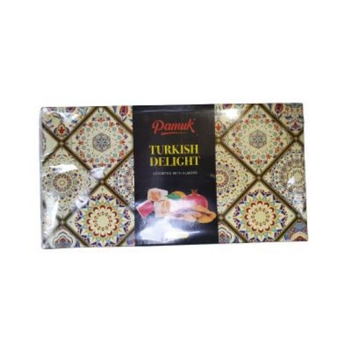 PAMUK LOKUM 450 QR BADAMLI ASSORTİ şəkli