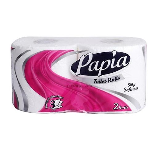 PAPIA TUALET KAĞIZI 2 Lİ 3 QAT şəkli