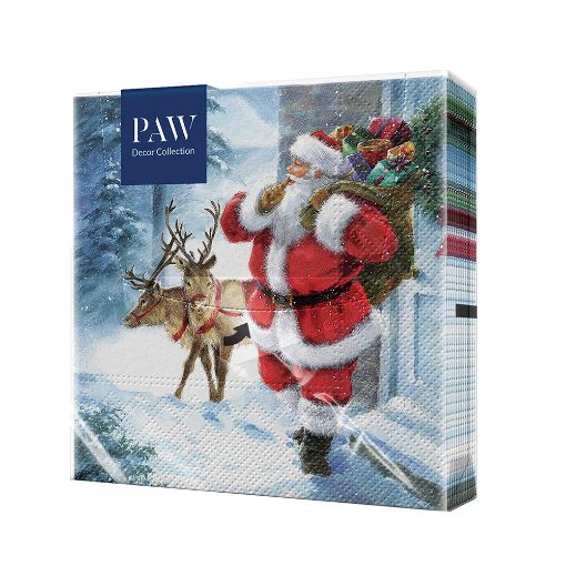 PAW SALFETI 20 Lİ DEKORATIV 33X33 şəkli