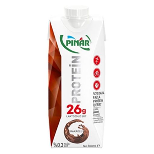 PINAR PROTEİN SÜD 500 ML KAKAO şəkli