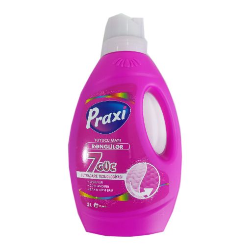 PRAXİ YUYUCU MAYE 1 L RƏNGLİ şəkli