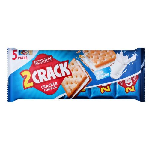 ROSHEN 2 CRACK KREKER 190 Q MILK VANILLA şəkli