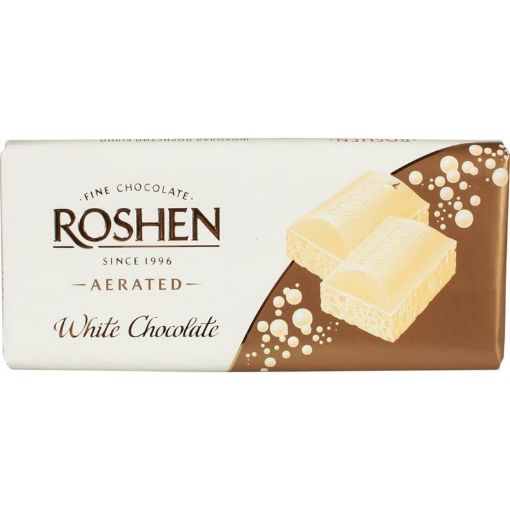 ROSHEN CLASSIC AĞ ŞOKOLAD 80 Q QABARCIQ şəkli