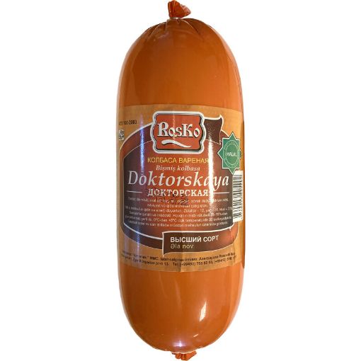 ROSKO HALAL KOLBASA DOKTORSKAYA ZAKAZ KQ şəkli