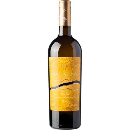 SAVALAN AĞ ŞƏRAB 750 ML MOSCATO KƏMTURŞ şəkli