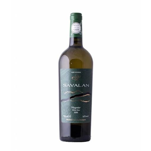SAVALAN AĞ ŞƏRAB 750 ML VİOGNİER QURU şəkli