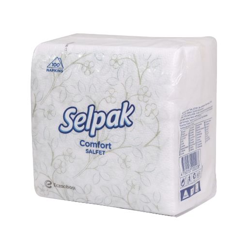 SELPAK COMFORT SALFET 70 Lİ 30X30 NAXIŞ şəkli