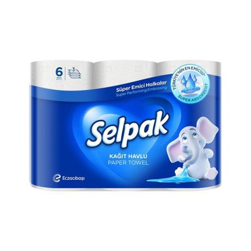SELPAK MƏTBƏX DƏSMALI 6 LI şəkli