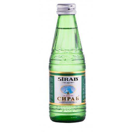 SIRAB SU 200 ML QAZLI ŞÜŞƏ şəkli