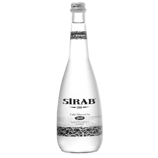 SIRAB SU 750 ML QAZLI PREMİUM ŞÜŞƏ şəkli