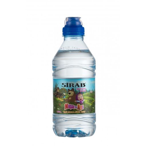 SİRAB SU USAQ UCUN 330 ML QAZSIZ şəkli