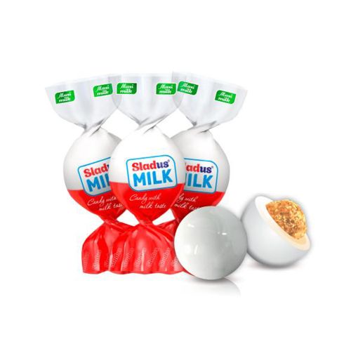 SLADUS MILK SOKOLAD KG QARGIDALI BUGDALI şəkli