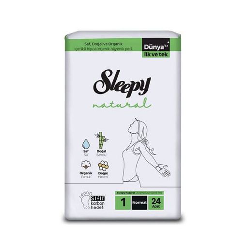SLEEPY QADIN BEZİ N1 24 LU NAT NORMAL şəkli