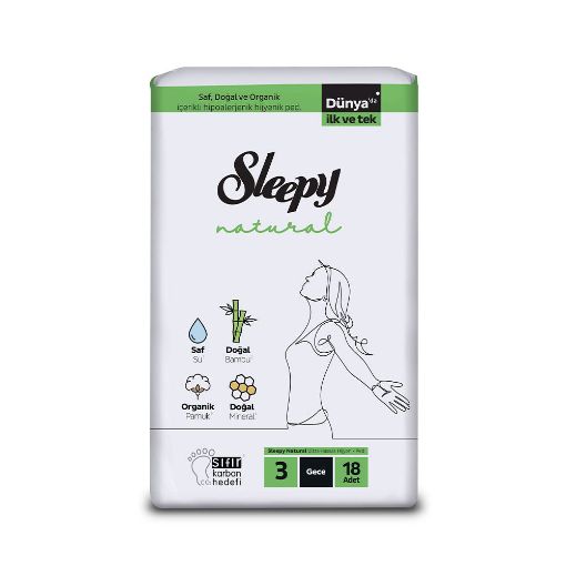 SLEEPY QADIN BEZİ N3 18 Lİ GECƏ şəkli