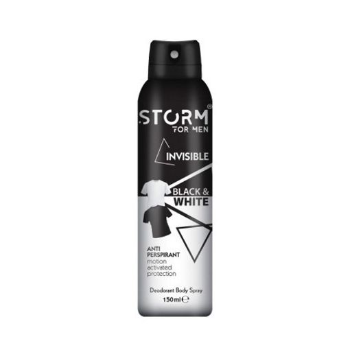 STORM KİŞİ DEO 150 ML AĞ QARA şəkli