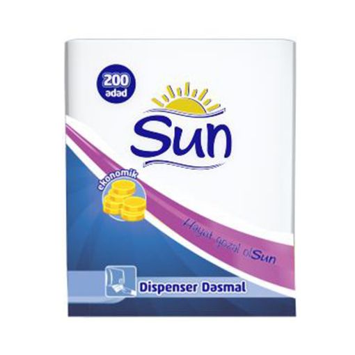 SUN DISPENSER DƏSMALI 200 LÜ 24 SM EKONO şəkli
