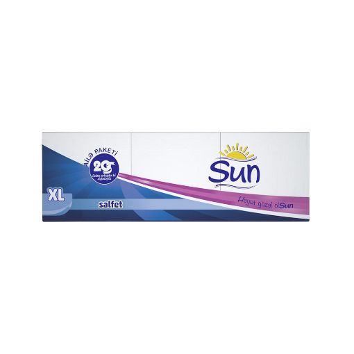 SUN SALFET 210 LÜ 29X30 SM MAXI şəkli