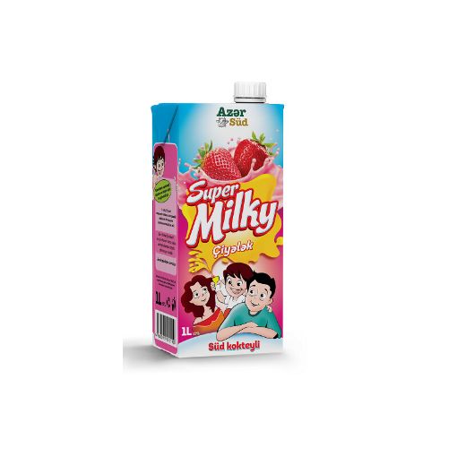 SUPER MİLKY SÜD 1 L ÇİYƏLƏK şəkli