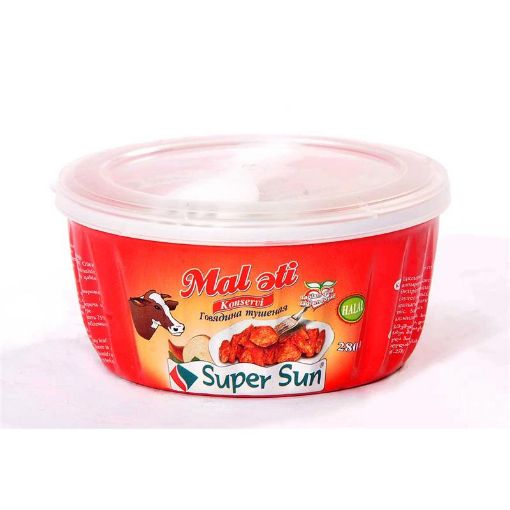 SUPER SUN MAL ƏTİ KONSERVİ 280 Q şəkli