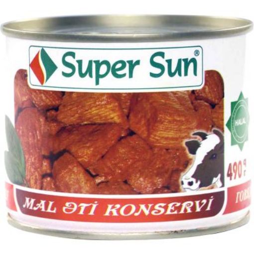 SUPER SUN MAL ƏTİ KONSERVİ 490 Q şəkli