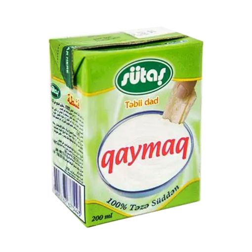 SÜTAŞ QAYMAQ 200 ML şəkli