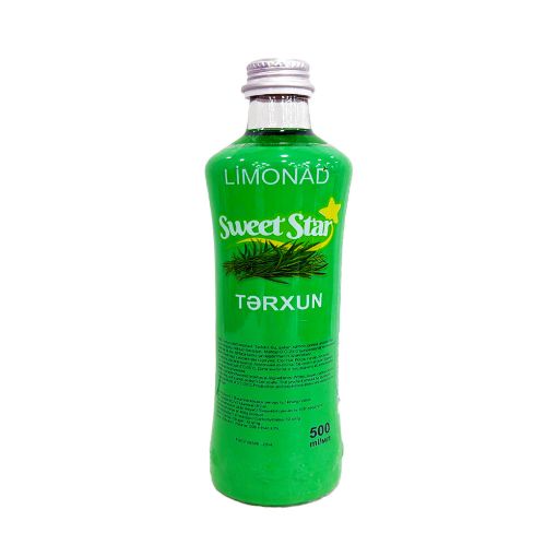 SWEET STAR LIMONAD 500 ML TƏRXUN ŞÜŞƏ şəkli