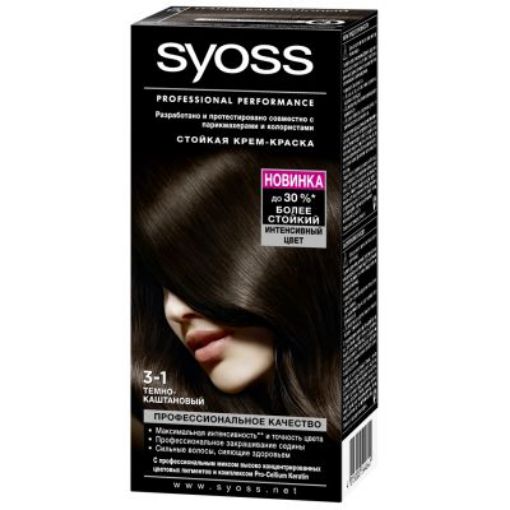 SYOSS SAÇ BOYASI 115 ML 3.1 şəkli