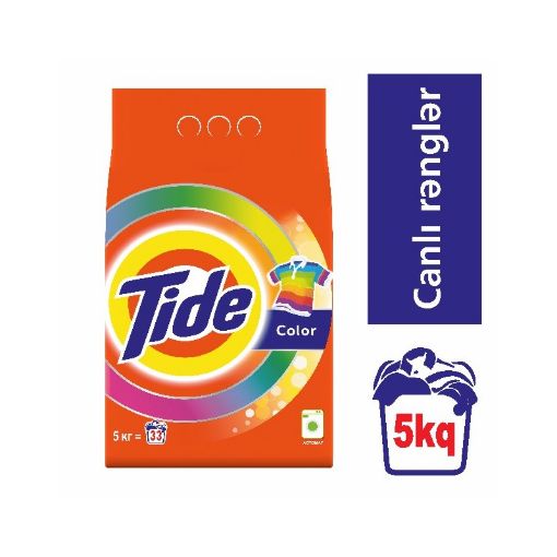 TİDE YUYUCU TOZ 5 KQ RƏNGLİ şəkli