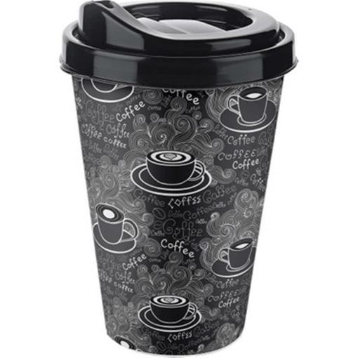 TİTİZ QƏHVƏ FİNCANI 400 ML PLASTİK şəkli