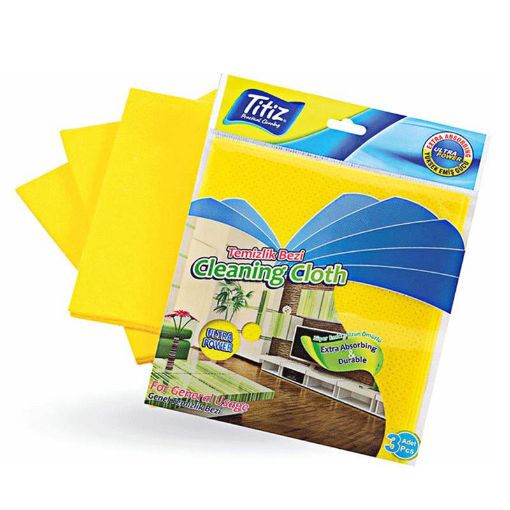 TITİZ TƏMİZLİK BEZİ 3 LÜ şəkli