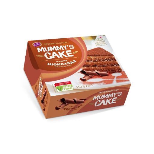 MUMMY CAKE TORT BİSKVİTNİY 310 Q ŞOKOLAD şəkli