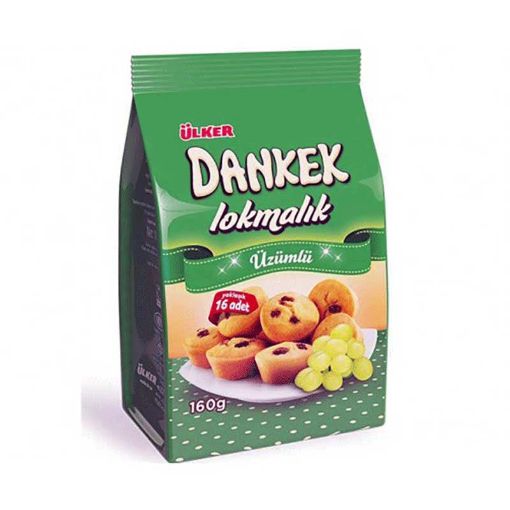 ÜLKER DANKEK LOKMALIK KEK 180 Q ÜZÜMLÜ şəkli