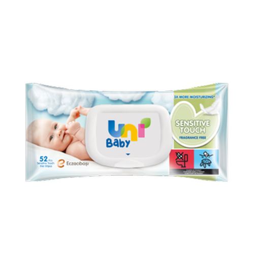UNIBABY PURE YAŞ DƏSMAL 52 Lİ PARFUM şəkli
