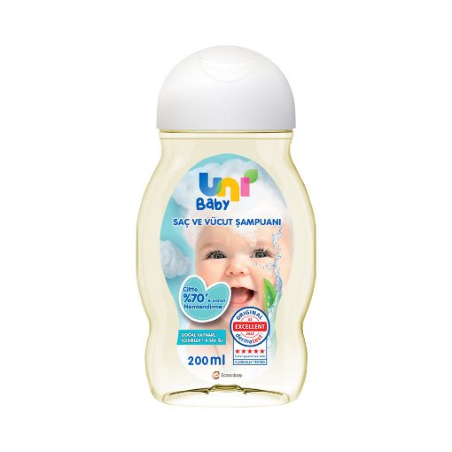 UNI BABY UŞAQ ŞAMPUNU 200 ML şəkli