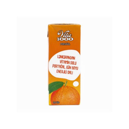 VITA1000 M.ŞİRƏSI 200 ML PORTAĞAL TP şəkli
