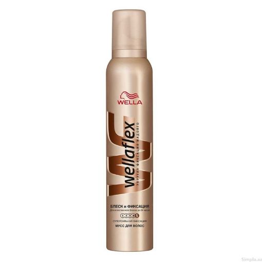 WELLAFLEX MOUSSE ULTRA STRONG SHİNY 200M şəkli