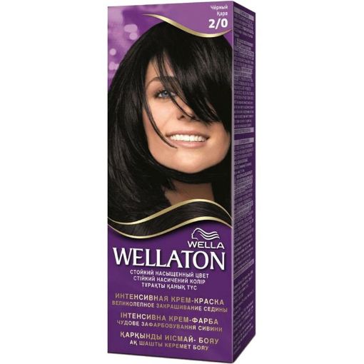 WELLATON SAC BOYASI 100 ML 2/0 BLACK şəkli