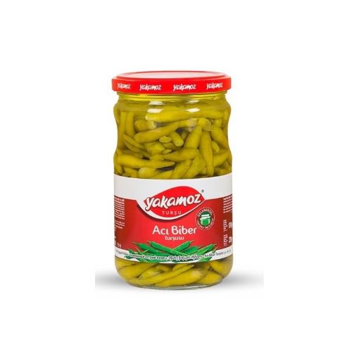 YAKAMOZ ACI BIBER TURSU 660 ML SH. şəkli