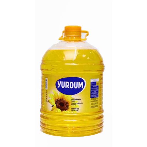 YURDUM GÜNƏBAXAN YAĞI 5 L şəkli