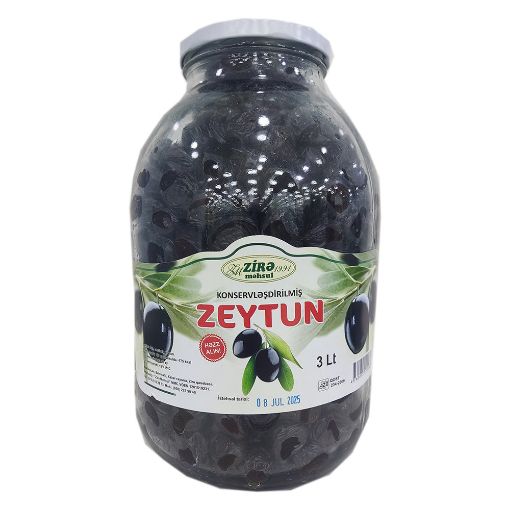 ZIRE QARA ZEYTUN 3 L TUMLU şəkli