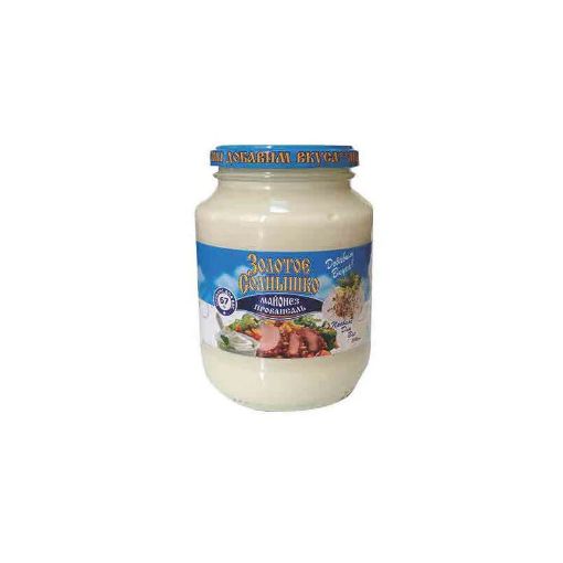 ZOLOTOE SOLNISKO MAYONEZ 500 ML 67% SUSE şəkli