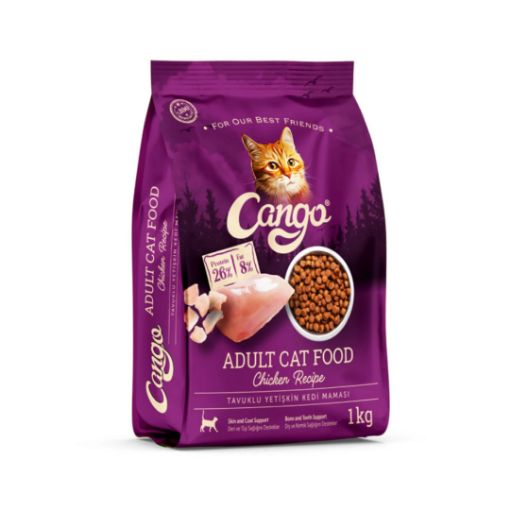 CANGO PİŞİK YEMİ TOYUQLU 1 KQ şəkli