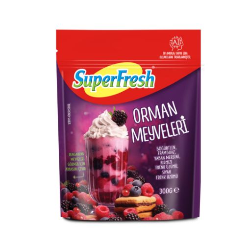SUPERFRESH ORMAN MEYVƏLƏRİ 300 Q DONUQ şəkli