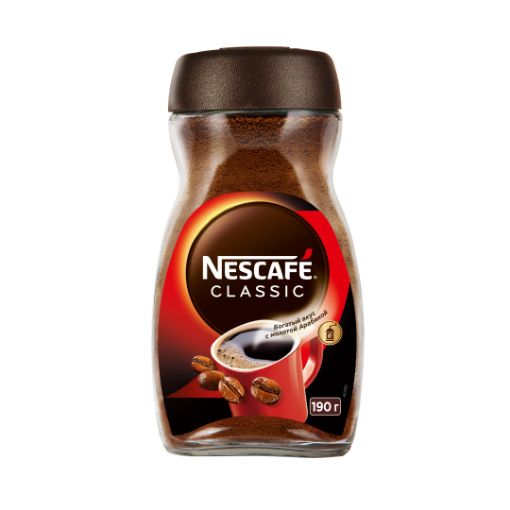 NESCAFE CLASSIC KOFE 190 Q ŞÜŞƏ şəkli