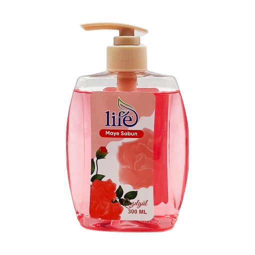 LIFE MAYE SABUN 300 ML QIZILGÜL şəkli