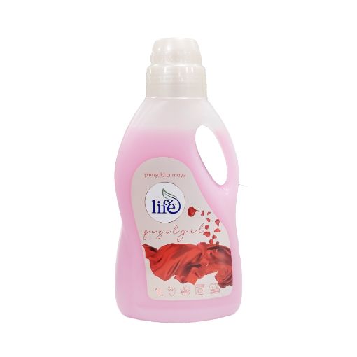 LİFE YUMŞALDICI MAYE 1 L QIZILGÜL şəkli