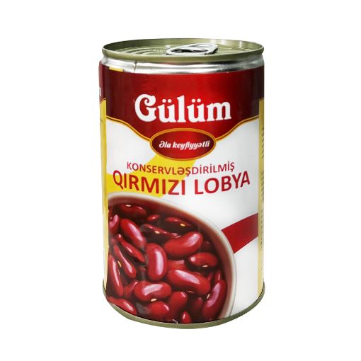 GÜLÜM QIRMIZI LOBYA KONSERVI 425 Q şəkli