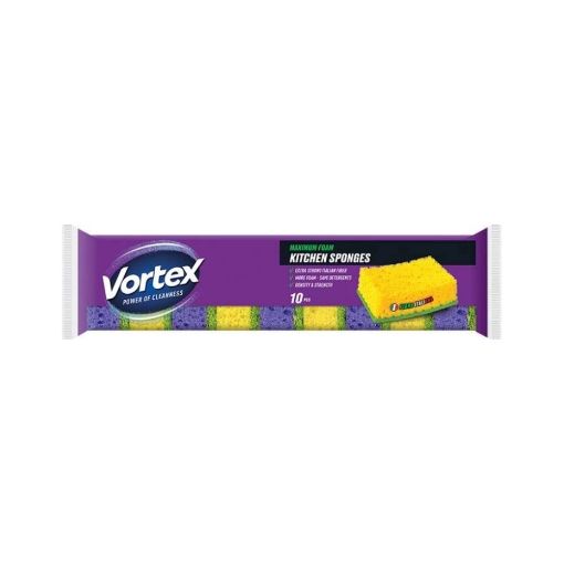 VORTEX MƏTBƏX SÜNGƏRİ 10 LU MƏSAMƏLİ şəkli
